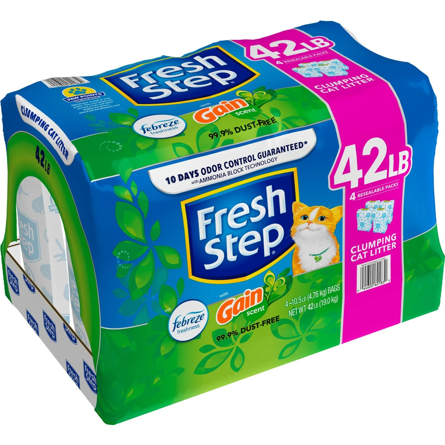 Fresh Step Febreze Freshness Gain Scented Clumping Clay Cat Litter 9 Fresh Step Febreze Freshness Gain Scented Clumping Clay Cat Litter - Image 7