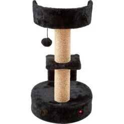 Two By Two The Camellia Sisal Cat Tree, Small, Black -Trixie || Catit || Nature's Miracle Shop 346901 PT1. AC SS1800 V1638313064
