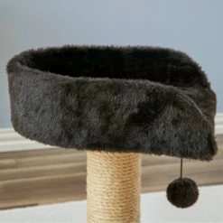 Two By Two The Camellia Sisal Cat Tree, Small, Black -Trixie || Catit || Nature's Miracle Shop 346901 PT5. AC SS1800 V1638313595