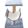 Two By Two The Hazel Sisal Cat Tree, Small, Grey