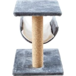 Two By Two The Hazel Sisal Cat Tree, Small, Grey -Trixie || Catit || Nature's Miracle Shop 346903 PT1. AC SS1800 V1638313322
