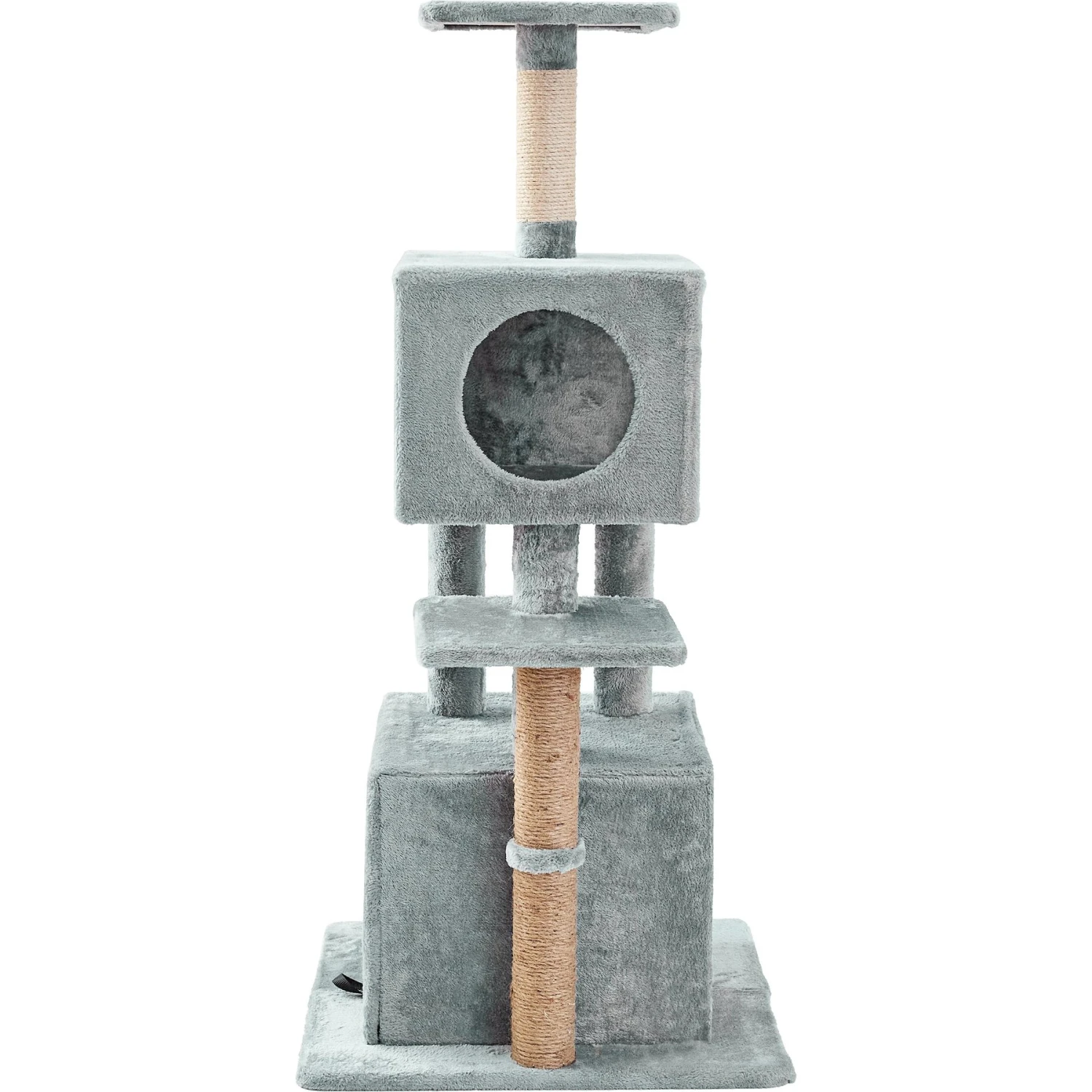 Two By Two The Empire Cat Tree, Medium, Grey 3 Two By Two The Empire Cat Tree, Medium, Grey