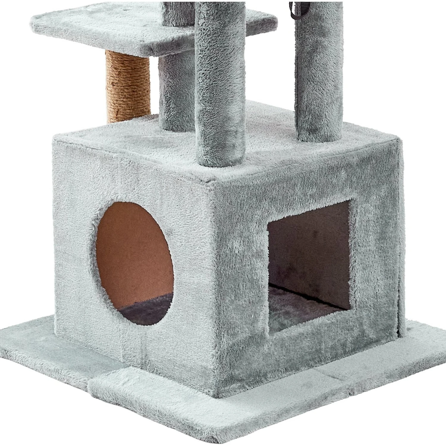 Two By Two The Empire Cat Tree, Medium, Grey 7 Two By Two The Empire Cat Tree, Medium, Grey - Image 5