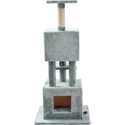 Two By Two The Empire Cat Tree, Medium, Grey 15 Two By Two The Empire Cat Tree, Medium, Grey -Trixie || Catit || Nature's Miracle Shop 346909 PT6. AC SS1800 V1638312395