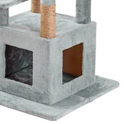 Two By Two The McIntosh Cat Tree, Medium, Grey -Trixie || Catit || Nature's Miracle Shop 346913 PT7. AC SS1800 V1638312703