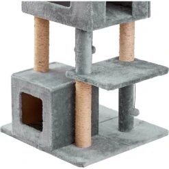 Two By Two The Honeycrisp Cat Tree, Large, Grey -Trixie || Catit || Nature's Miracle Shop 346921 PT7. AC SS1800 V1638316014