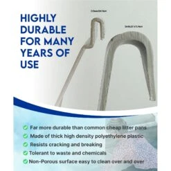 Shirley K's Senior Cat Litter Box, X-Large -Trixie || Catit || Nature's Miracle Shop 347408 PT6. AC SS1800 V1679682947