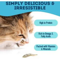 The Granville Island Pet Treatery 'With Love & Fishes Dehydrated Sardine Dog & Cat Treats 13 The Granville Island Pet Treatery 'With Love & Fishes Dehydrated Sardine Dog & Cat Treats -Trixie || Catit || Nature's Miracle Shop 347605 PT4. AC SS1800 V1700860401