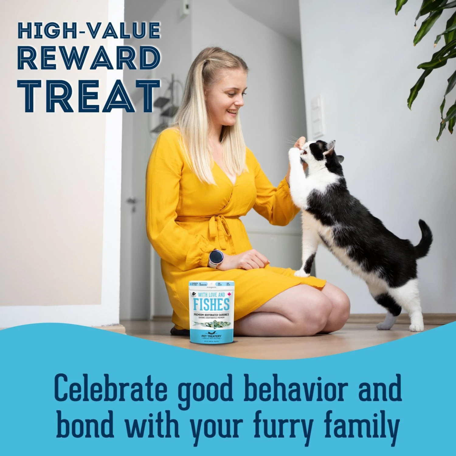 The Granville Island Pet Treatery 'With Love & Fishes Dehydrated Sardine Dog & Cat Treats 8 The Granville Island Pet Treatery 'With Love & Fishes Dehydrated Sardine Dog & Cat Treats - Image 6