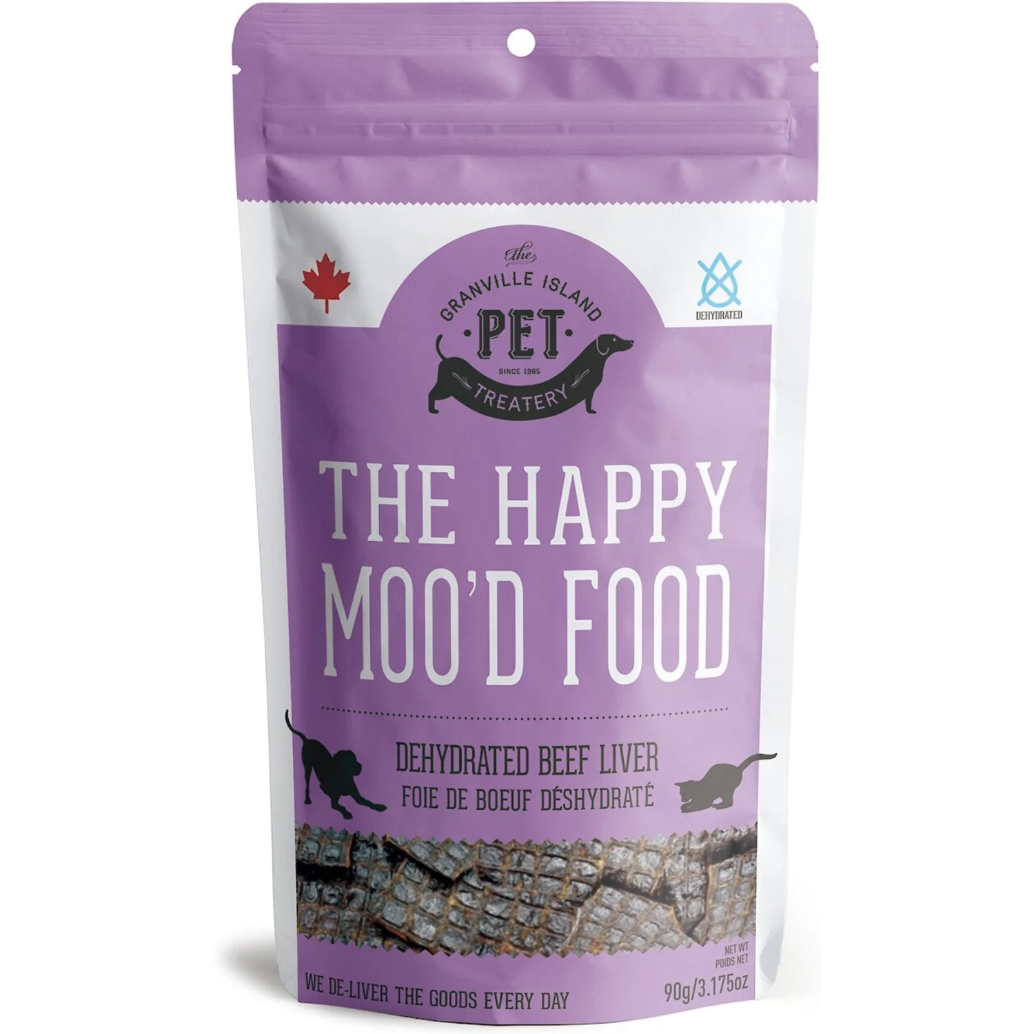 The Granville Island Pet Treatery The Happy Moo'D Food Dehydrated Beef Liver Dog & Cat Treats, 3.17-oz Bag 3 The Granville Island Pet Treatery The Happy Moo'D Food Dehydrated Beef Liver Dog & Cat Treats, 3.17-oz Bag
