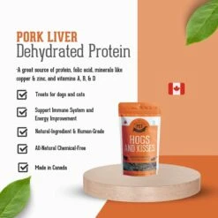 The Granville Island Pet Treatery Hogs & Kisses Dehydrated Pork Liver Dog & Cat Treats, 3.17-oz Bag 13 The Granville Island Pet Treatery Hogs & Kisses Dehydrated Pork Liver Dog & Cat Treats, 3.17-oz Bag -Trixie || Catit || Nature's Miracle Shop 347617 PT4. AC SS1800 V1698846775