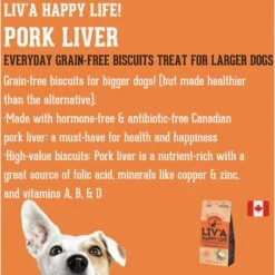 The Granville Island Pet Treatery Liv’A Happy Life Pets Agree Grain-Free Liver Flavored Dog Treats, 16-oz Bag -Trixie || Catit || Nature's Miracle Shop 347627 PT3. AC SS1800 V1698846780