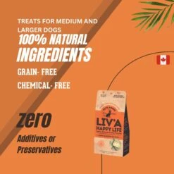 The Granville Island Pet Treatery Liv’A Happy Life Pets Agree Grain-Free Liver Flavored Dog Treats, 16-oz Bag -Trixie || Catit || Nature's Miracle Shop 347627 PT6. AC SS1800 V1698846775