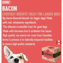 The Granville Island Pet Treatery Oink! Pets Agree Bacon Flavored Dog Treats, 32-oz Bag, Large 12 The Granville Island Pet Treatery Oink! Pets Agree Bacon Flavored Dog Treats, 32-oz Bag, Large -Trixie || Catit || Nature's Miracle Shop 347639 PT3. AC SS1800 V1699027933