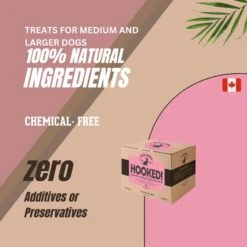 The Granville Island Pet Treatery Hooked! Pets Agree Salmon Flavored Dog Treats, 32-oz Bag, Small -Trixie || Catit || Nature's Miracle Shop 347641 PT6. AC SS1800 V1699027927