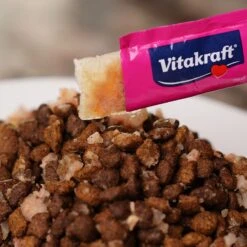 Vitakraft Gourmet Jelly Chicken & Carrot Recipe Tasty Gelatin Squeezable Cat Treats, 0.34-oz-oz Tube, Case Of 20 -Trixie || Catit || Nature's Miracle Shop 347886 PT7. AC SS1800 V1666650958