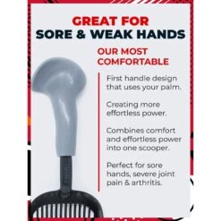 IPrimio Non Stick Coated Aluminum, Cat Scooper, X-Large, Black 10 IPrimio Non Stick Coated Aluminum, Cat Scooper, X-Large, Black -Trixie || Catit || Nature's Miracle Shop 352824 PT2. AC SS1800 V1642530407