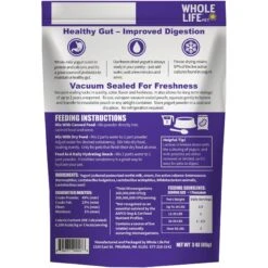 Whole Life Natural Solutions Yogurt Powder Dog & Cat Freeze-Dried Treats, 3-oz Bag -Trixie || Catit || Nature's Miracle Shop 354097 PT7. AC SS1800 V1690829841