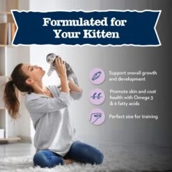 Blue Buffalo Baby Blue Savory Chicken Kitten Treats, 2-oz Bag 13 Blue Buffalo Baby Blue Savory Chicken Kitten Treats, 2-oz Bag -Trixie || Catit || Nature's Miracle Shop 354172 PT5. AC SS1800 V1694202563