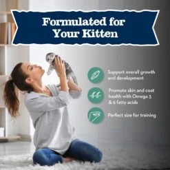 Blue Buffalo Baby Blue Savory Salmon Kitten Treats, 2-oz Bag 13 Blue Buffalo Baby Blue Savory Salmon Kitten Treats, 2-oz Bag -Trixie || Catit || Nature's Miracle Shop 354174 PT5. AC SS1800 V1691673833