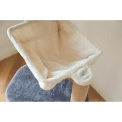 Catry 42.1-in Oak 7-Level Cat Tree With Jute Scratching Posts & Cozy Hammock -Trixie || Catit || Nature's Miracle Shop 354549 PT5. AC SS1800 V1640316994