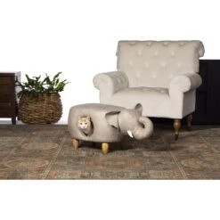 Prevue Pet Products Elephant Dog & Cat Ottoman -Trixie || Catit || Nature's Miracle Shop 354658 PT1. AC SS1800 V1661979885