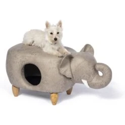 Prevue Pet Products Elephant Dog & Cat Ottoman -Trixie || Catit || Nature's Miracle Shop 354658 PT6. AC SS1800 V1662062120
