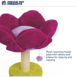 Prevue Pet Products Flower Garden 44.5-in Faux FleeceCat Tree -Trixie || Catit || Nature's Miracle Shop 354660 PT4. AC SS1800 V1695742833