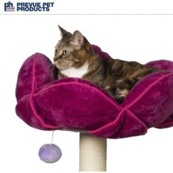 Prevue Pet Products Flower Garden 44.5-in Faux FleeceCat Tree -Trixie || Catit || Nature's Miracle Shop 354660 PT7. AC SS1800 V1695743527