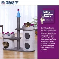 Prevue Pet Products King's Court Cat Castle -Trixie || Catit || Nature's Miracle Shop 354668 PT1. AC SS1800 V1693496082