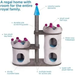Prevue Pet Products King's Court Cat Castle -Trixie || Catit || Nature's Miracle Shop 354668 PT2. AC SS1800 V1693491879