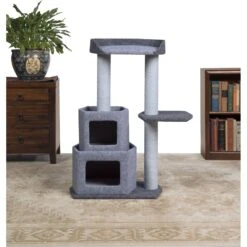 Prevue Pet Products Kitty Power Paws Sky Cat Condo 14 Prevue Pet Products Kitty Power Paws Sky Cat Condo -Trixie || Catit || Nature's Miracle Shop 354670 PT3. AC SS1800 V1662062925