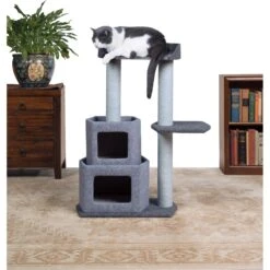 Prevue Pet Products Kitty Power Paws Sky Cat Condo 18 Prevue Pet Products Kitty Power Paws Sky Cat Condo -Trixie || Catit || Nature's Miracle Shop 354670 PT7. AC SS1800 V1662061252