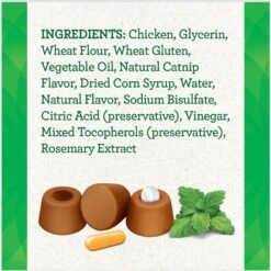 Greenies Pill Pockets Feline Catnip Flavor Natural Soft Adult Cat Treats, 1.6-oz Pouch -Trixie || Catit || Nature's Miracle Shop 355801 PT5. AC SS1800 V1672434511