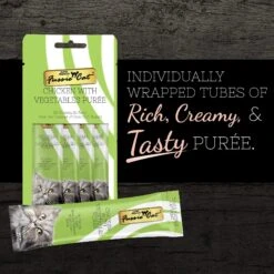 Fussie Cat Chicken With Vegetables Puree Lickable Cat Treats, 0.5-oz Pouch, Pack Of 4 9 Fussie Cat Chicken With Vegetables Puree Lickable Cat Treats, 0.5-oz Pouch, Pack Of 4 -Trixie || Catit || Nature's Miracle Shop 355874 PT1. AC SS1800 V1641534713