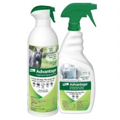 Advantage Flea Treatment Spray For Cats & Advantage Household Spot & Crevice Spray