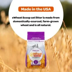 SWheat Scoop Fresh Linen Clumping Cat Litter -Trixie || Catit || Nature's Miracle Shop 358542 PT6. AC SS1800 V1667520011