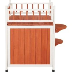 Frisco Outdoor Wooden Cat House With Elevated Balcony Steps 11 Frisco Outdoor Wooden Cat House With Elevated Balcony Steps -Trixie || Catit || Nature's Miracle Shop 360998 PT2. AC SS1800 V1657828189