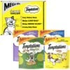 Temptations Classics & MixUps Mega Variety Pack Crunchy & Soft Cat Treats