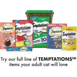 Temptations Chicken & Dairy & Salmon & Dairy Flavor Soft & Crunchy Kitten Treat Multipack, 6.3-oz, 4 Pack 19 Temptations Chicken & Dairy & Salmon & Dairy Flavor Soft & Crunchy Kitten Treat Multipack, 6.3-oz, 4 Pack -Trixie || Catit || Nature's Miracle Shop 362792 PT8. AC SS1800 V1642806121