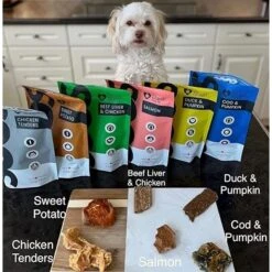 Soos Wellness Sweet Potato Jerky Dog Treats, 4-oz Bag -Trixie || Catit || Nature's Miracle Shop 367811 PT2. AC SS1800 V1676321161