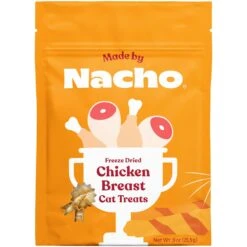 Made By Nacho Freeze-Dried Chicken Breast Cat Treats
