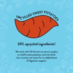 Shameless Pets Yam Good Salmon Crunchy Cat Treats, 2.5-oz Bag -Trixie || Catit || Nature's Miracle Shop 370160 PT3. AC SS1800 V1695655095