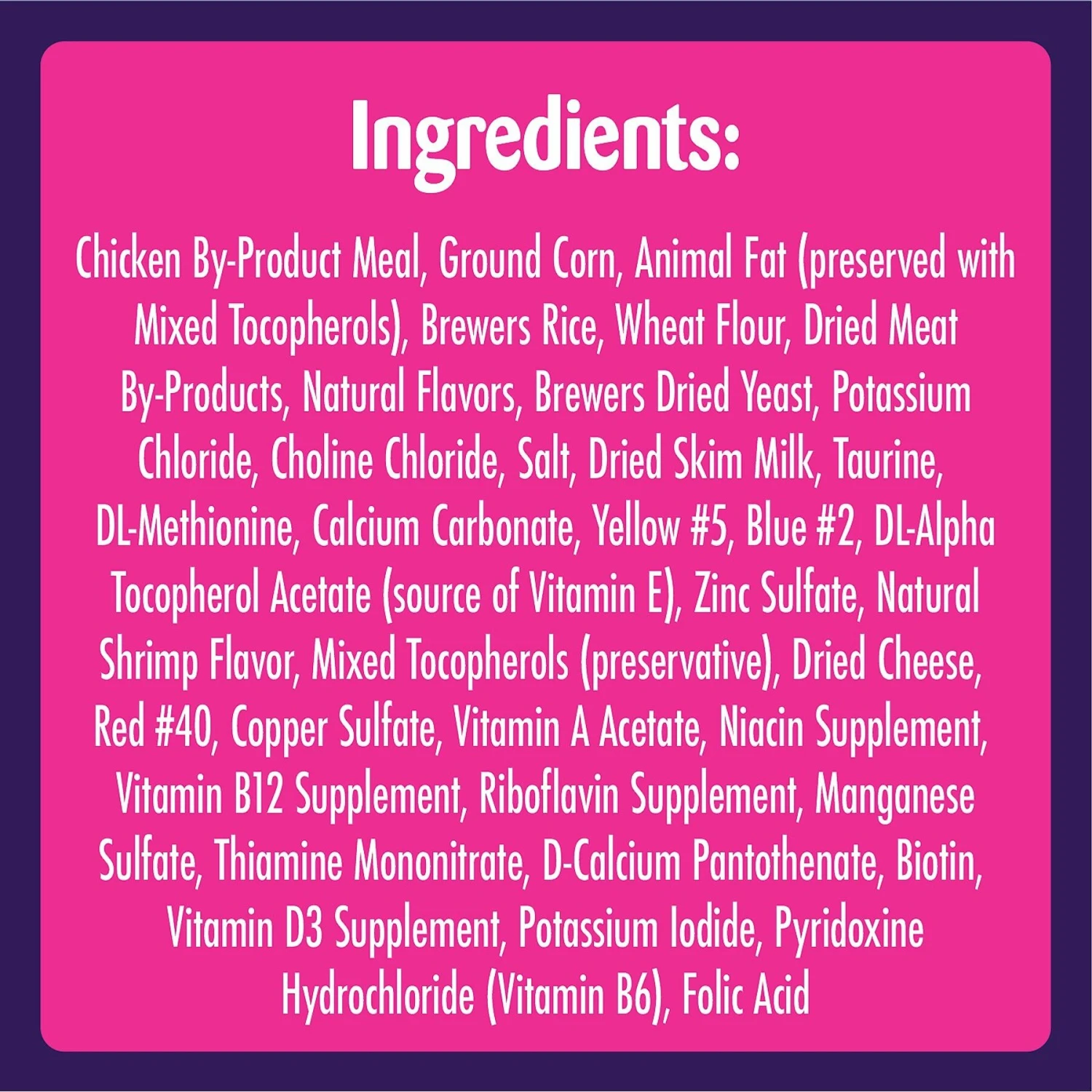 Temptations MixUps Purricorn Chicken Dairy & Shrimp Flavors Crunchy & Soft Cat Treats, 3-oz Bag 8 Temptations MixUps Purricorn Chicken Dairy & Shrimp Flavors Crunchy & Soft Cat Treats, 3-oz Bag - Image 6