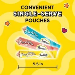 Temptations Creamy Puree Salmon, Chicken & Tuna Variety Pack Lickable Cat Treats -Trixie || Catit || Nature's Miracle Shop 372117 PT2. AC SS1800 V1703798048