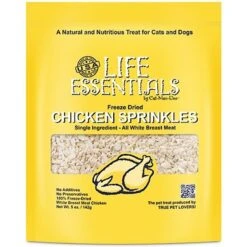 Cat-Man-Doo Life Essentials Freeze-Dried Chicken Sprinkles Dog & Cat Treats