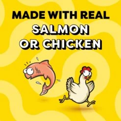 Temptations Creamy Puree Salmon & Chicken Variety Pack Lickable Cat Treats -Trixie || Catit || Nature's Miracle Shop 372162 PT4. AC SS1800 V1703797868