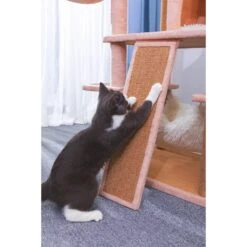 Catry 75-in Scratching Posts Condo Cat Tree, Beige -Trixie || Catit || Nature's Miracle Shop 373043 PT7. AC SS1800 V1647029198