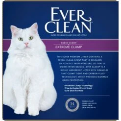 Ever Clean Lightly Scented Clumping Clay Cat Litter 12 Ever Clean Lightly Scented Clumping Clay Cat Litter -Trixie || Catit || Nature's Miracle Shop 47338 PT4. AC SS1800 V1612794971