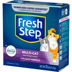 Fresh Step Multi-Cat Extra Strength Scented Clumping Cat Litter -Trixie || Catit || Nature's Miracle Shop 47416 PT6. AC SS1800 V1695137730